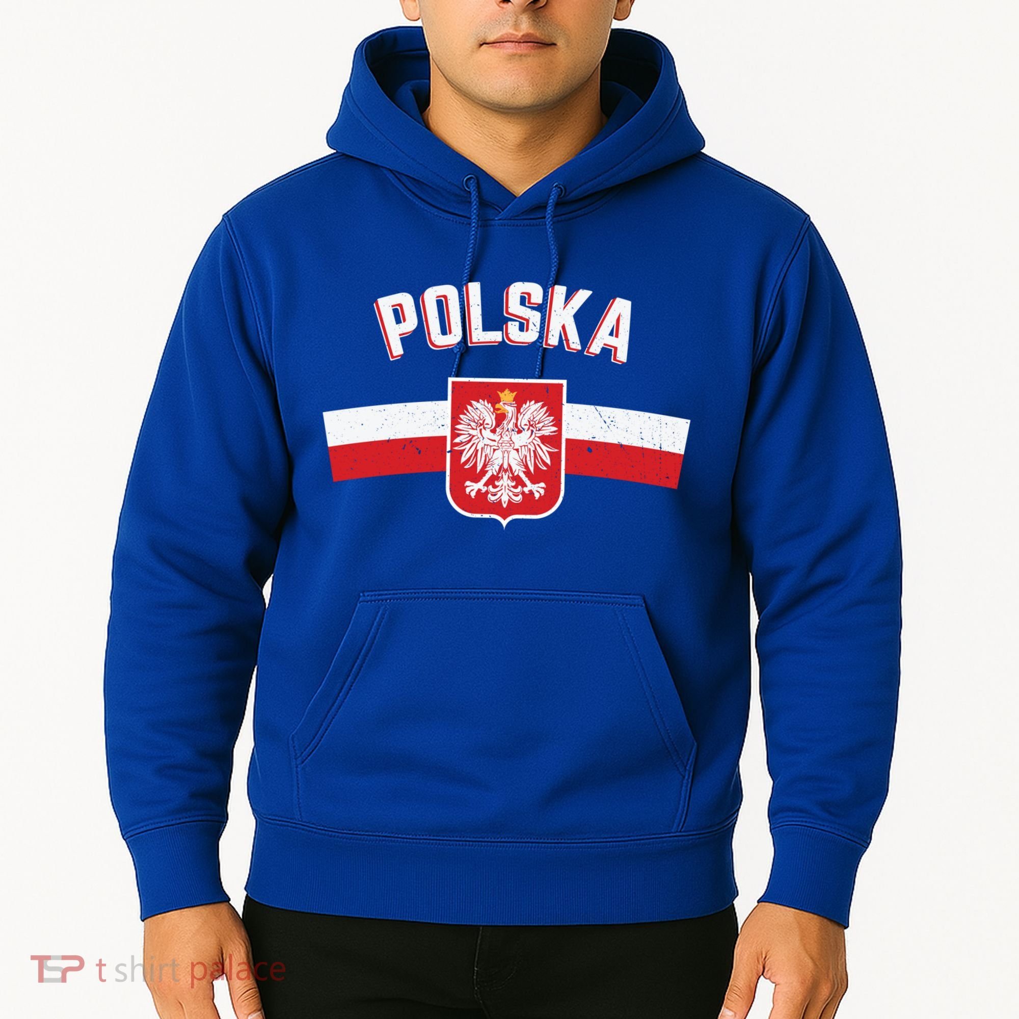 Poland Eagle Flag Gift Proud Polish Men Women Gift Hoodie