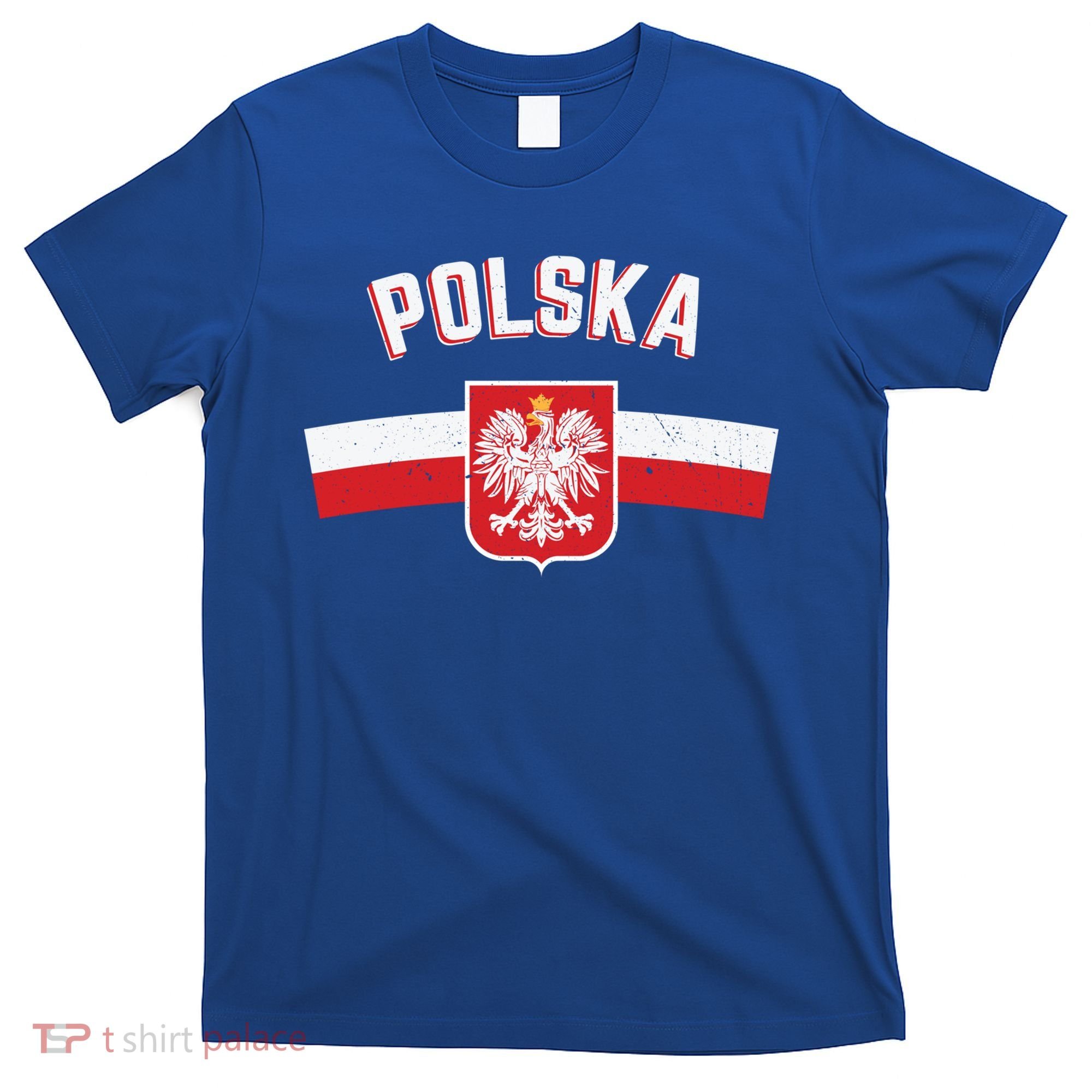 Poland Eagle Flag Gift Proud Polish Men Women Gift T-Shirt