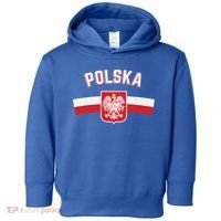 Poland Eagle Flag Gift Proud Polish Men Women Gift Toddler Hoodie thumb 0