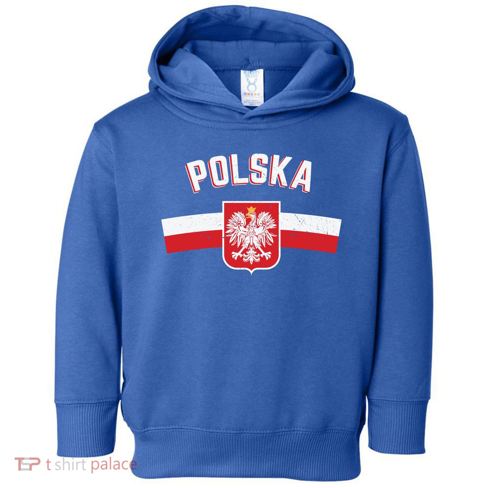 Poland Eagle Flag Gift Proud Polish Men Women Gift Toddler Hoodie