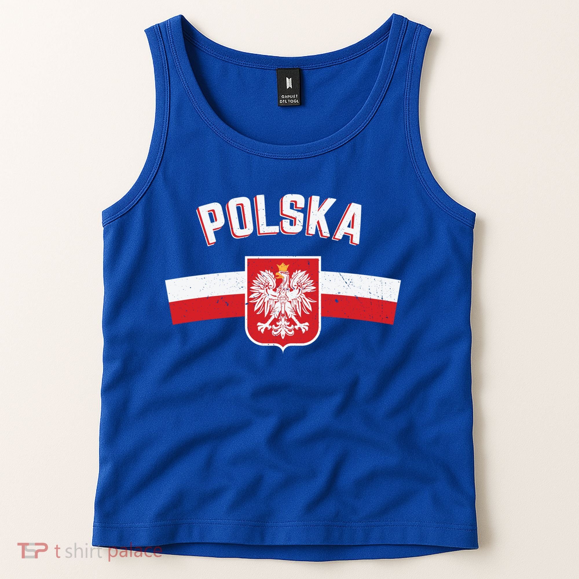Poland Eagle Flag Gift Proud Polish Men Women Gift Tank Top
