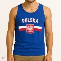 Poland Eagle Flag Gift Proud Polish Men Women Gift Tank Top thumb 3