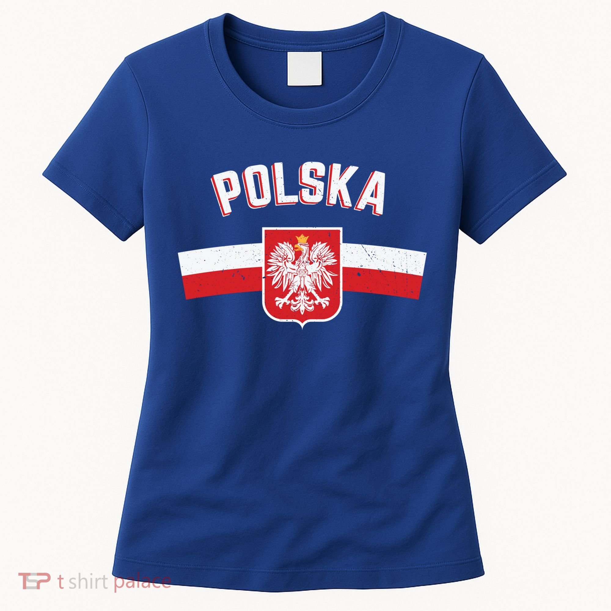 Poland Eagle Flag Gift Proud Polish Men Women Gift Women's T-Shirt