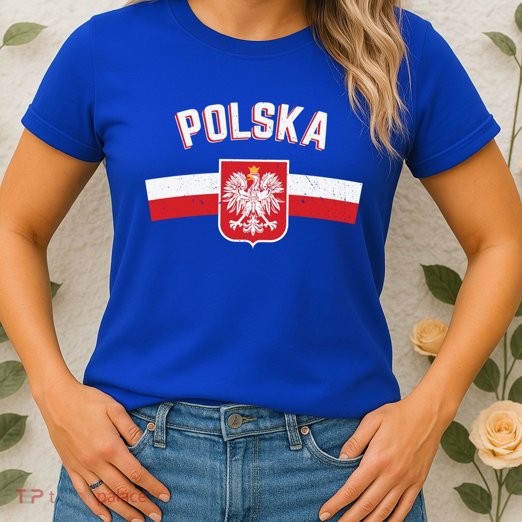 Poland Eagle Flag Gift Proud Polish Men Women Gift Women's T-Shirt