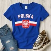 Poland Eagle Flag Gift Proud Polish Men Women Gift Women's T-Shirt thumb 3