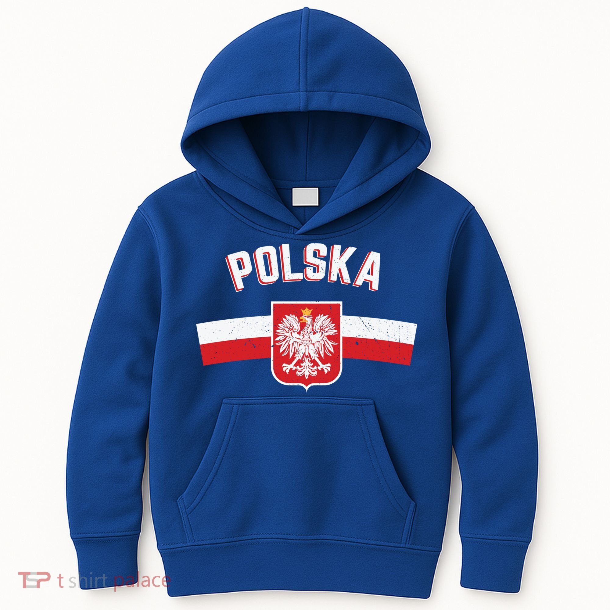 Poland Eagle Flag Gift Proud Polish Men Women Gift Kids Hoodie