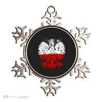 Polish Eagle Falcon Pride Flag Poland Gift Dyngus Day Gift Ornament thumb 0