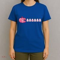Pumpkin Eating Ghost Gamer Support Breast Cancer Warrior Cool Gift T-Shirt thumb 4