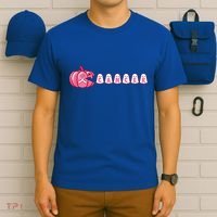 Pumpkin Eating Ghost Gamer Support Breast Cancer Warrior Cool Gift T-Shirt thumb 6