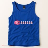 Pumpkin Eating Ghost Gamer Support Breast Cancer Warrior Cool Gift Tank Top thumb 2
