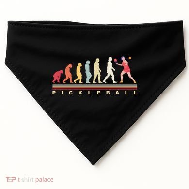 Pickleball Evolution Gift USA-Made Doggie Bandana