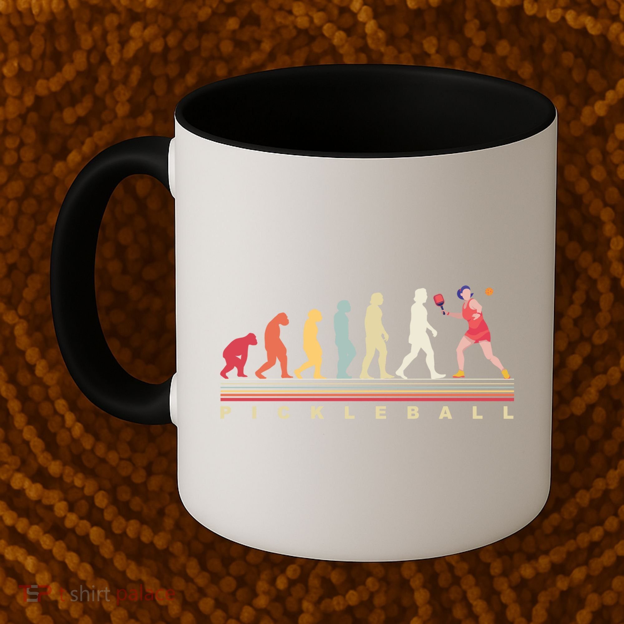 Pickleball Evolution Gift Coffee Mug