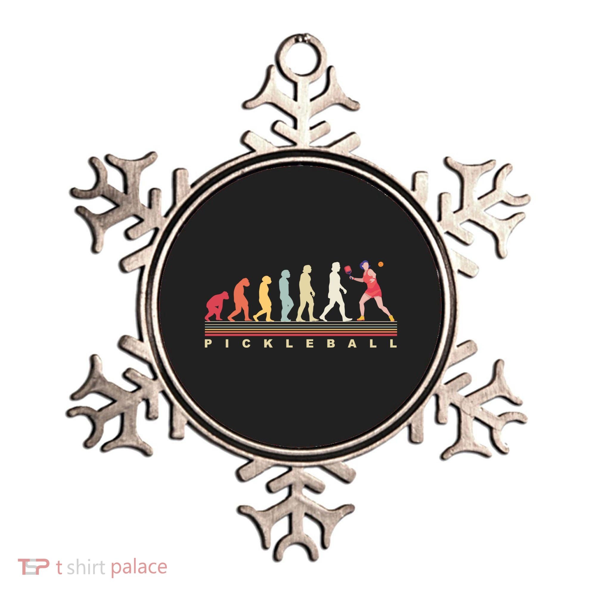 Pickleball Evolution Gift Ornament