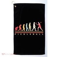Pickleball Evolution Gift Golf Towel thumb 0