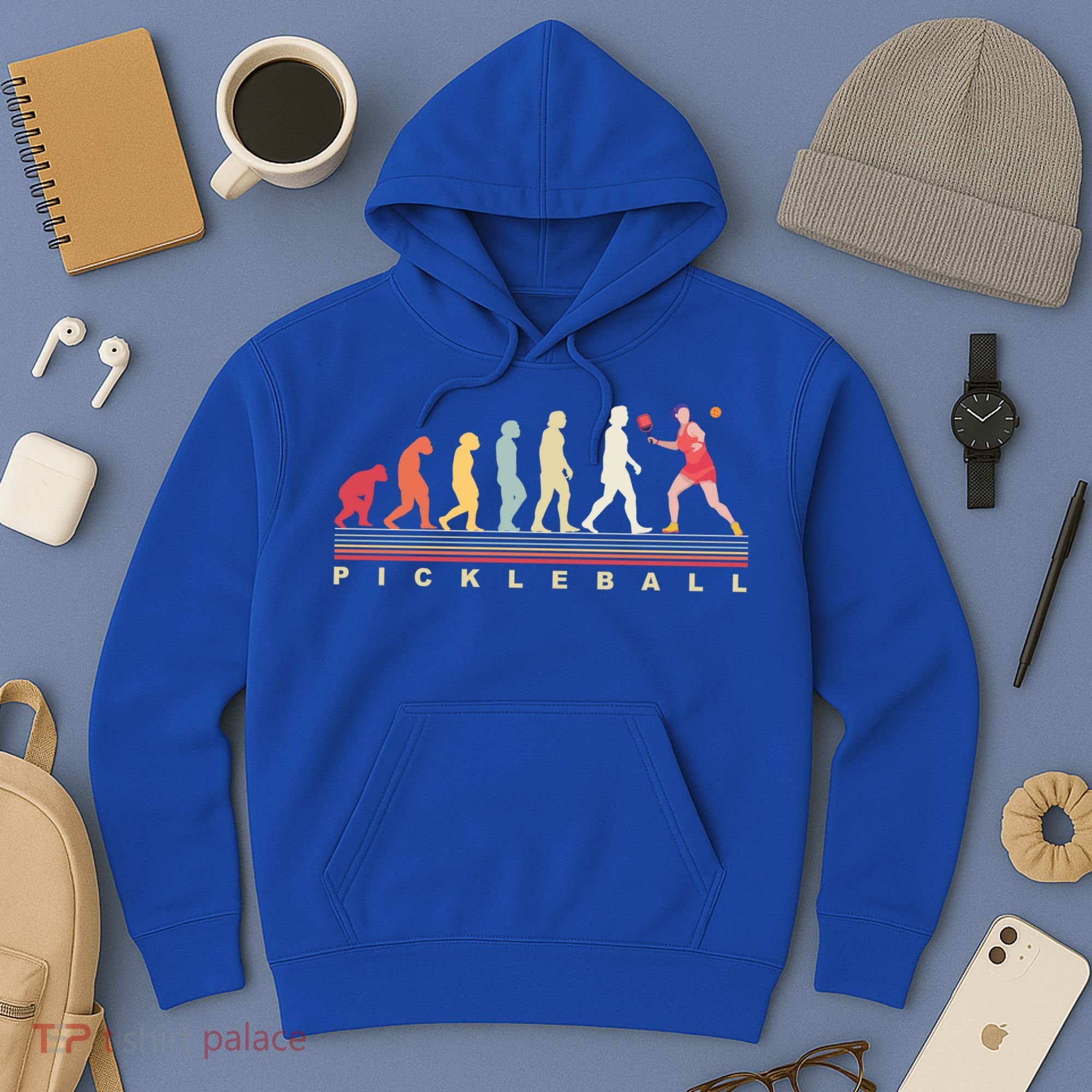 Pickleball Evolution Gift Hoodie