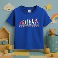 Pickleball Evolution Gift Toddler T-Shirt thumb 3
