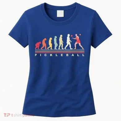 Pickleball Evolution Gift Women's T-Shirt