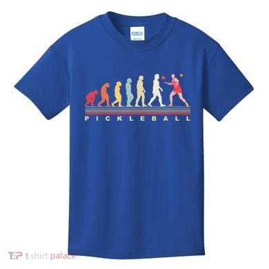 Pickleball Evolution Gift Kids T-Shirt