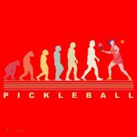 Pickleball Evolution Gift Santa Hat thumb 1