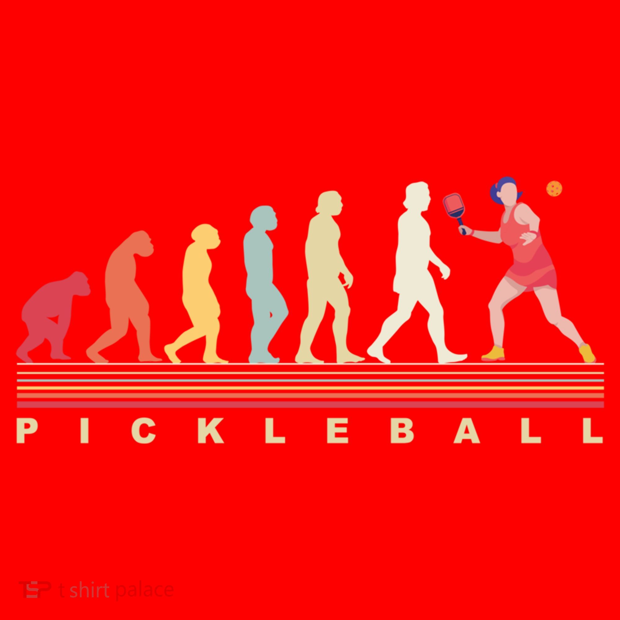 Pickleball Evolution Gift Santa Hat