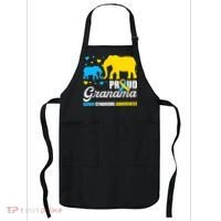 Proud Elephant Grandma Down Syndrome Awareness T21 Apron thumb 0