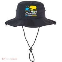 Proud Elephant Grandma Down Syndrome Awareness T21 Bucket Hat thumb 0