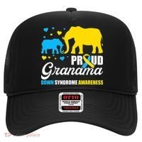 Proud Elephant Grandma Down Syndrome Awareness T21 Hat thumb 0
