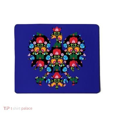 Polish Eagle Gift Poland Wycinanki Emblem, Polish Folk Art Fest Gift Mousepad