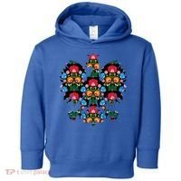 Polish Eagle Gift Poland Wycinanki Emblem, Polish Folk Art Fest Gift Toddler Hoodie thumb 0