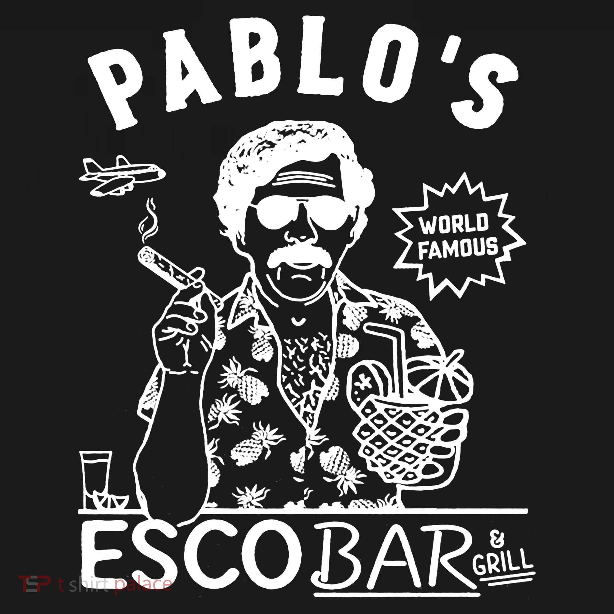 Pablo Escobar & Grill Toddler Hoodie