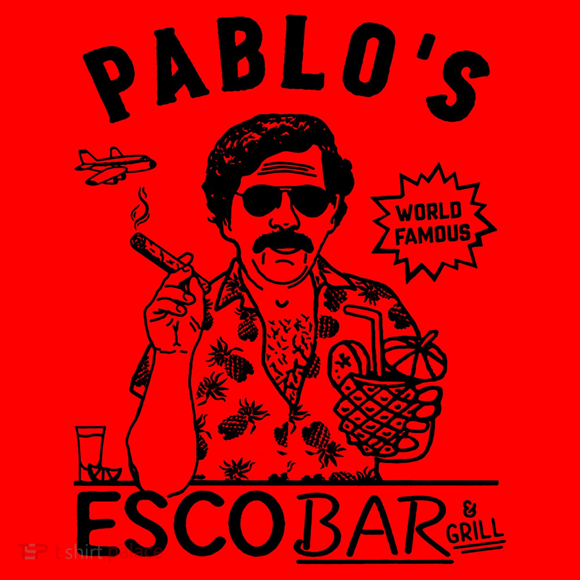 Pablo Escobar & Grill Santa Hat
