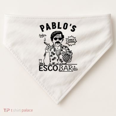 Pablo Escobar & Grill USA-Made Doggie Bandana
