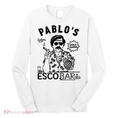 Pablo Escobar & Grill Long Sleeve Shirt