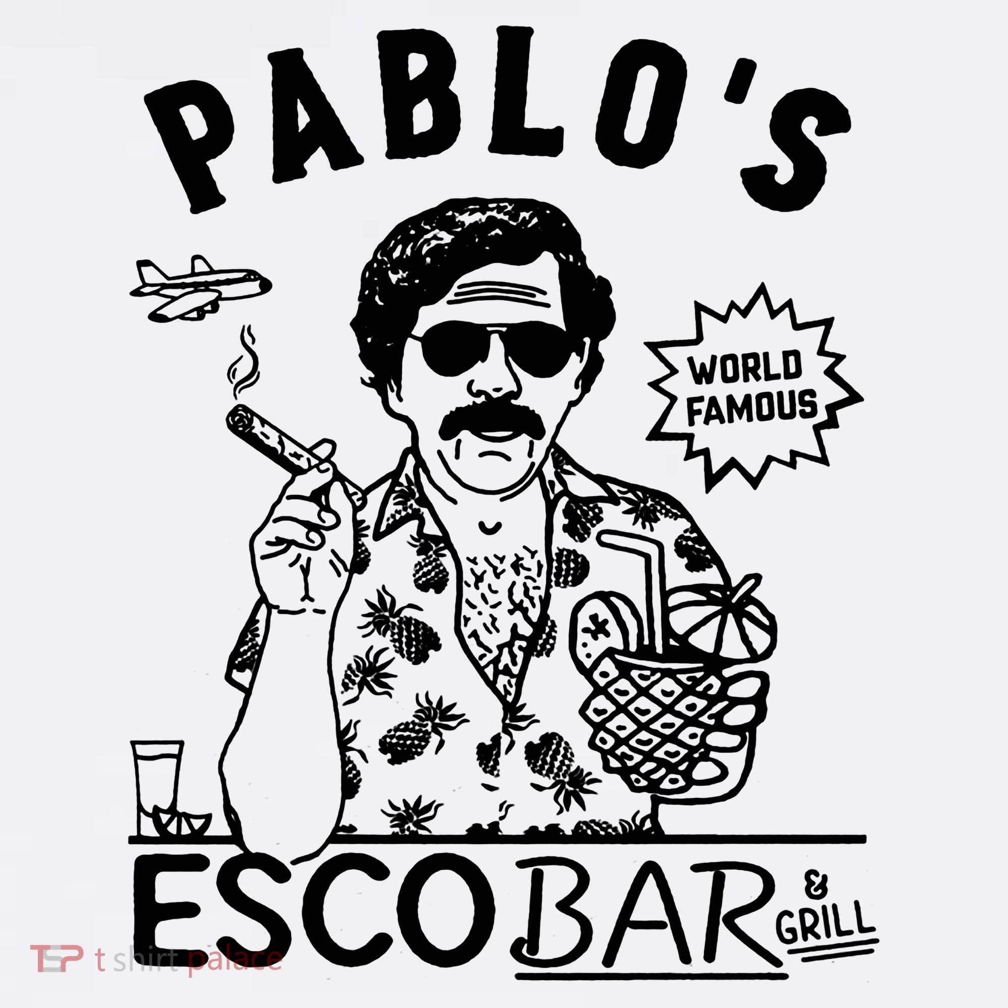 Pablo Escobar & Grill Apron