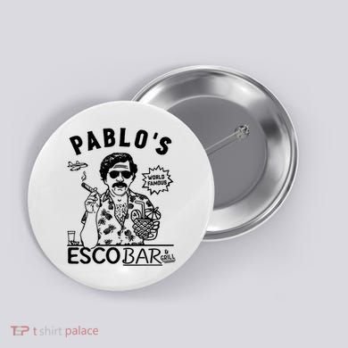 Pablo Escobar & Grill Button
