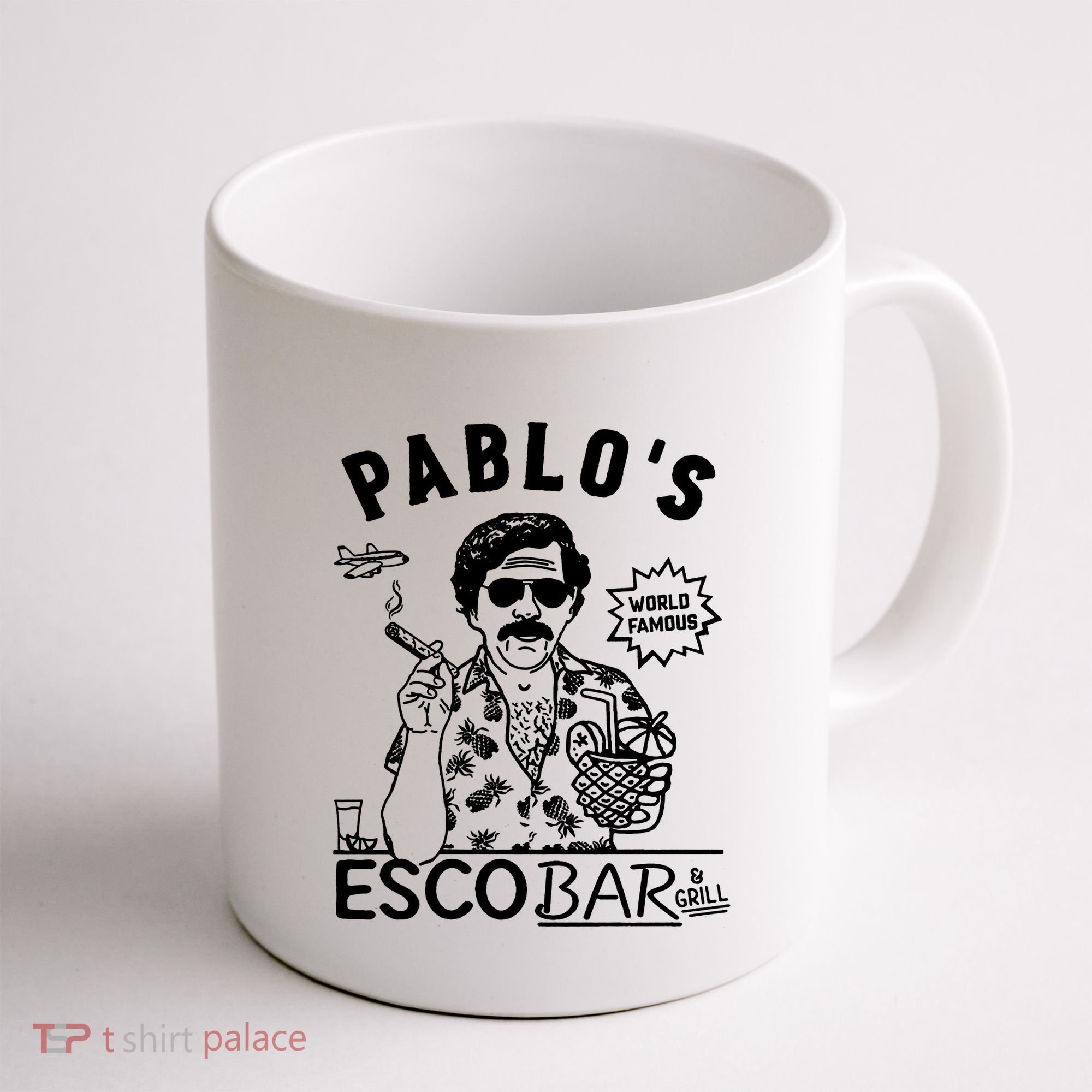 Pablo Escobar & Grill Coffee Mug