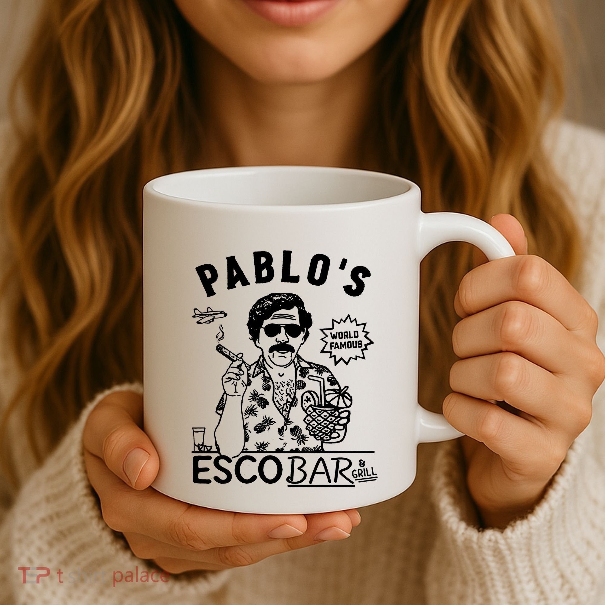 Pablo Escobar & Grill Coffee Mug