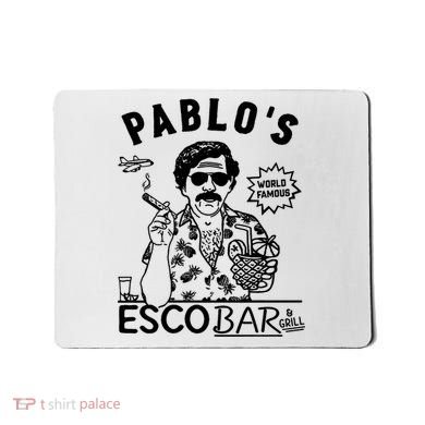 Pablo Escobar & Grill Mousepad