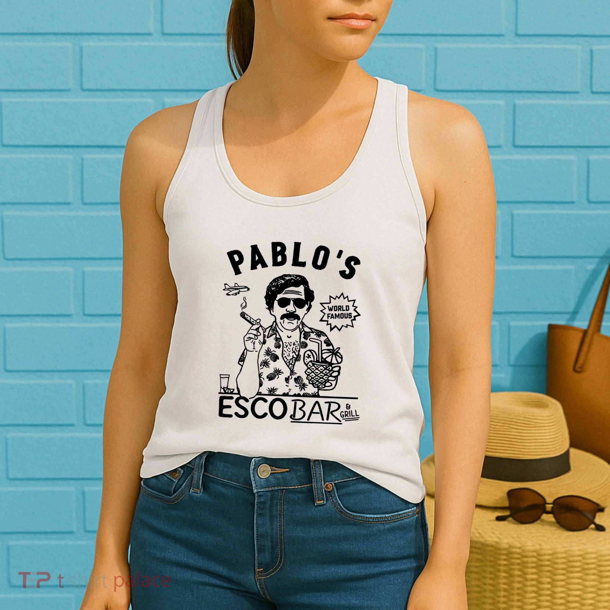 Pablo Escobar & Grill Women's Tank Top