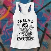 Pablo Escobar & Grill Women's Tank Top thumb 3