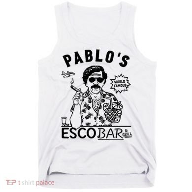 Pablo Escobar & Grill Tank Top