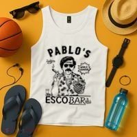 Pablo Escobar & Grill Tank Top thumb 4