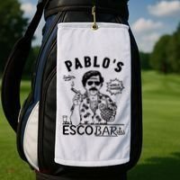 Pablo Escobar & Grill Golf Towel thumb 2