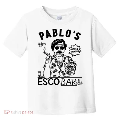 Pablo Escobar & Grill Toddler T-Shirt