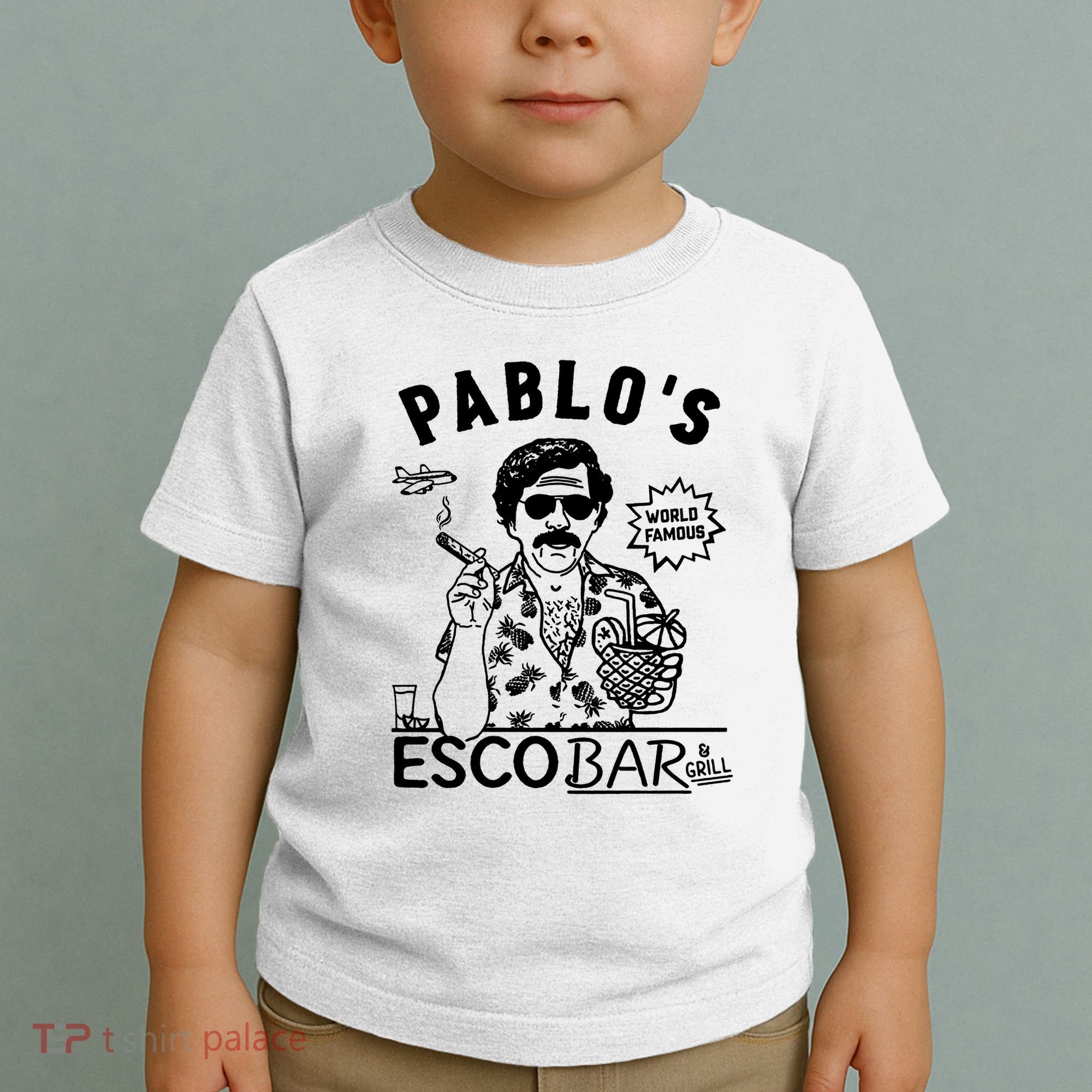 Pablo Escobar & Grill Toddler T-Shirt