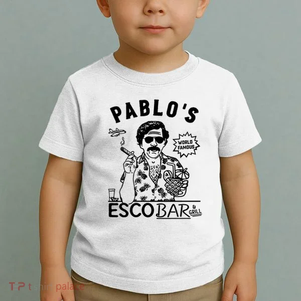 Pablo Escobar & Grill Toddler T-Shirt