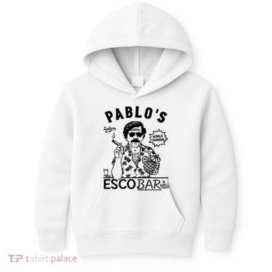 Pablo Escobar & Grill Kids Hoodie