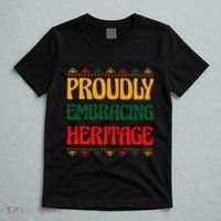 Proudly Embracing Heritage African American T-Shirt thumb 5