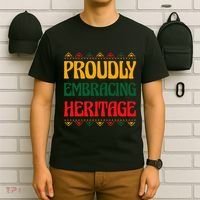 Proudly Embracing Heritage African American T-Shirt thumb 6