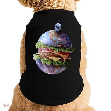 Planet Earth Hamburger Doggie Tank